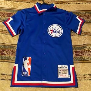 Mitchell&Ness Philadelphia 76ers shooting shirt